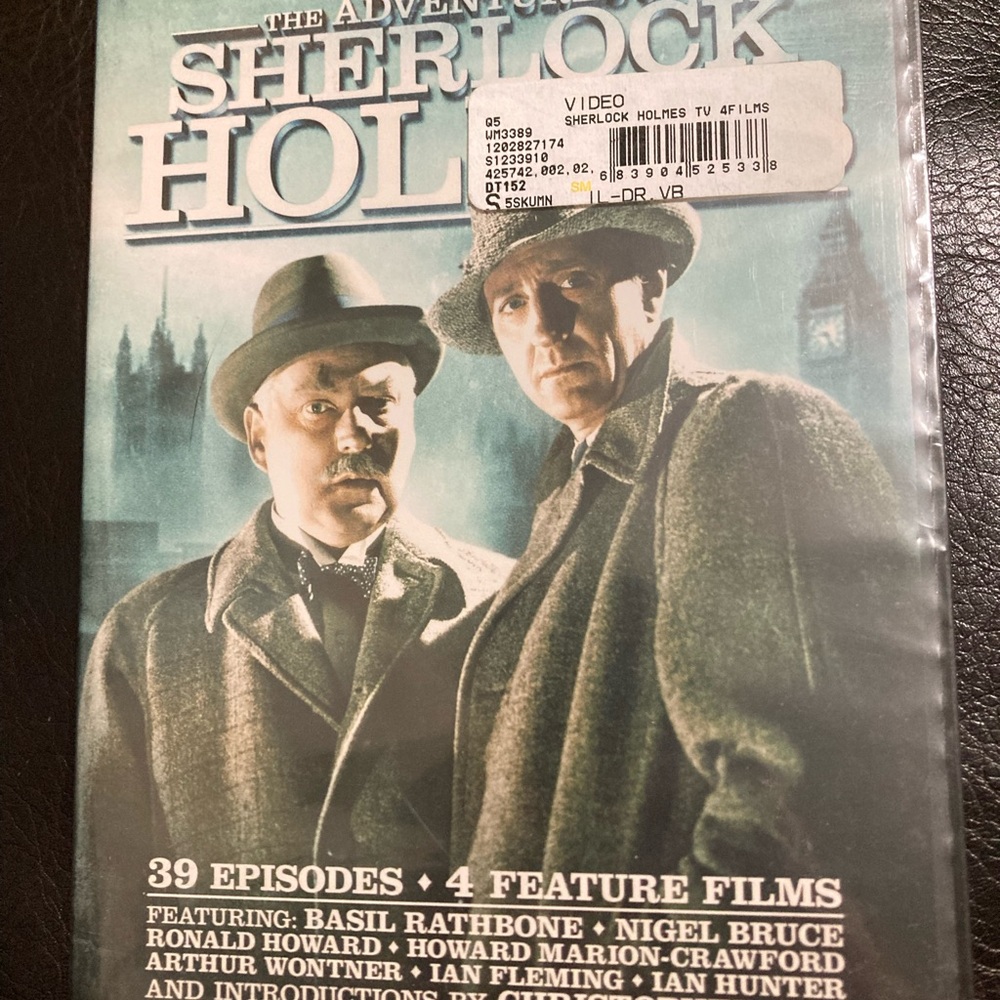 Sherlock Holmes 4-Disc DVD Set